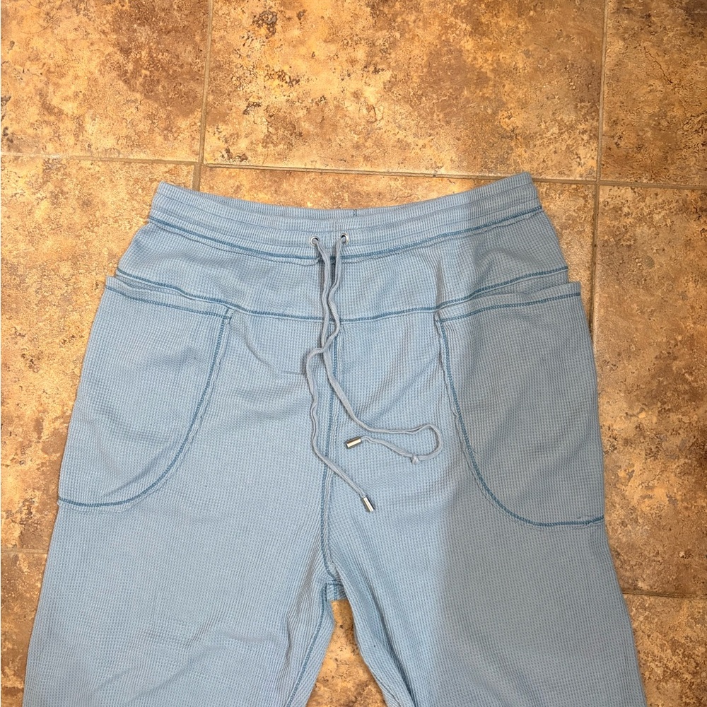 Free People Light Blue Joggers